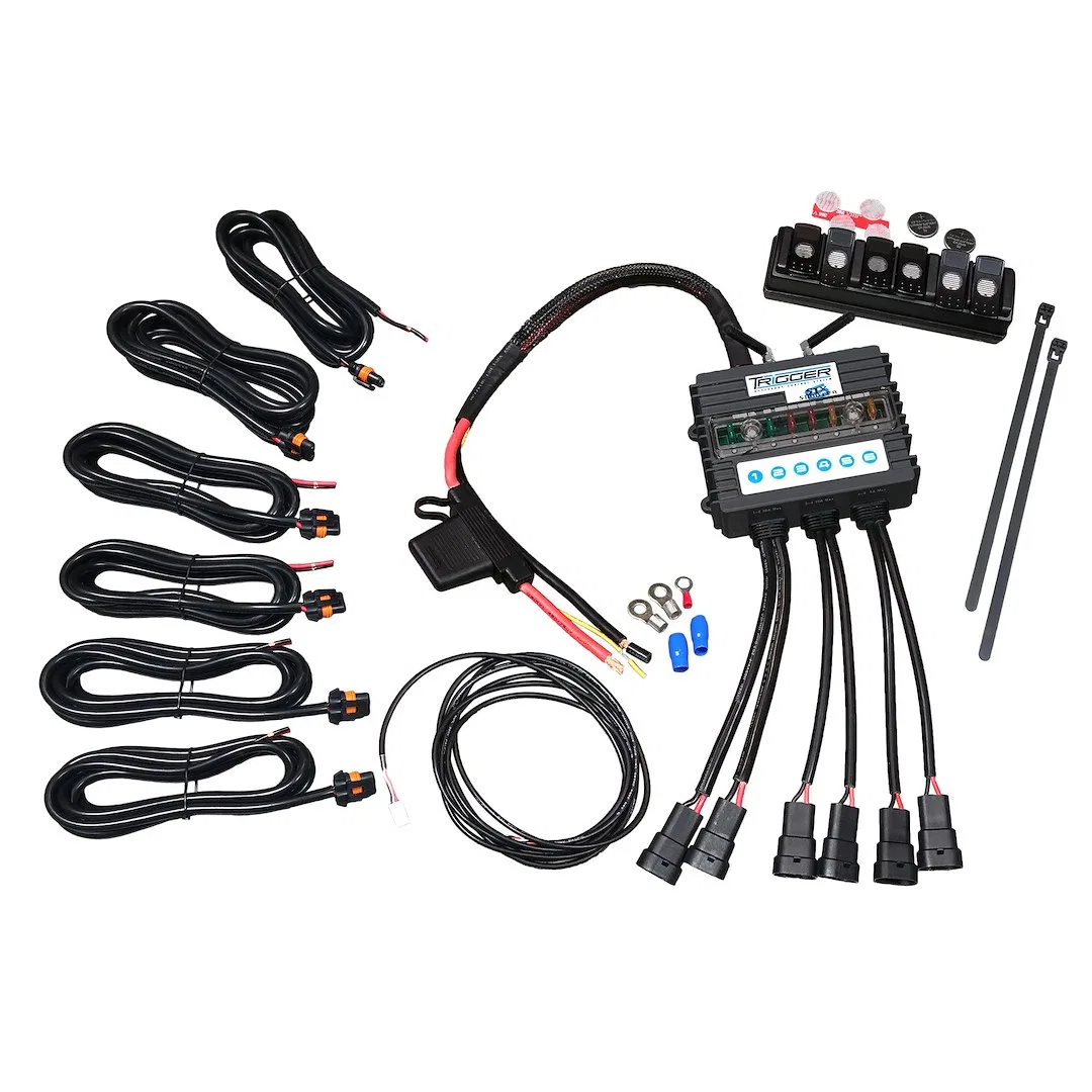 3001BRO – ORACLE LIGHT Multi Purpose Light Controller, Use To Control 6 Accessories 12 To 24 Volts 6 Output Channel C...